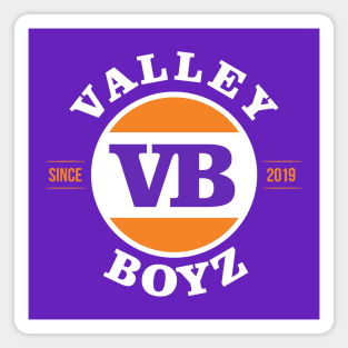 Valley Boyz Victoria Bitter beer label Suns colors Magnet